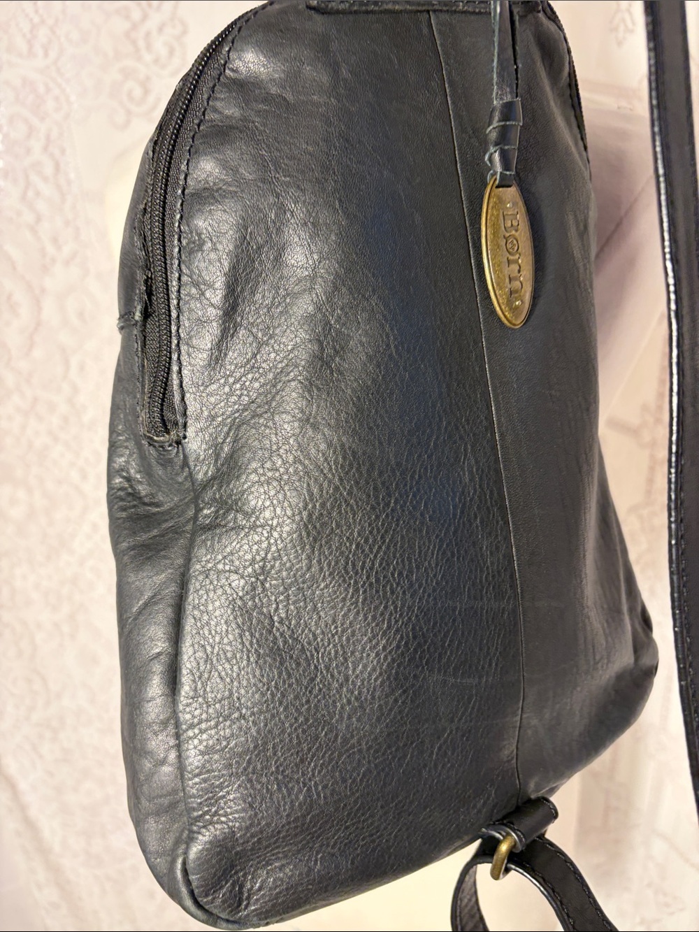 Born Black Leather Sling Bag - Picture 9 of 11